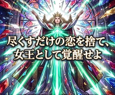 都合のいい女のカルマを断ち魂を高次へ覚醒させます イメージ1