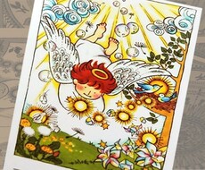 ひらめくカードを１枚引きします ３９枚から１枚選んでもらい、キーワードをお知らせします。