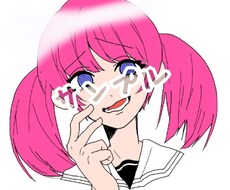 アイコンやヘッダーの線画素材塗ります イメージ1