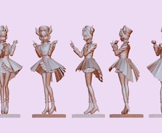 オリジナルフィギュア原型作ります 現役原型師があなたのイメージをフィギュアに！