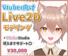 Vtuberの《迅速で高可動》なモデリング致します イメージ1