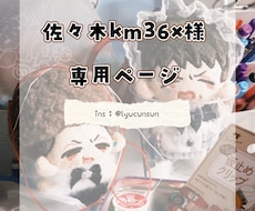 佐々木km36x様専用ページでございます オプションのご購入ありがとうございます☆