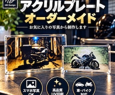 愛車のお写真をアクリルオブジェをお作りします 店舗看板や記念に推し活まで自由にオーダー可能
