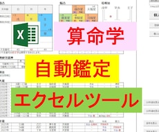 算命学の命式表/鑑定書の自動生成ツールを提供します 使命星、循環法、守護神、相剋比和図、局法なども算出します。