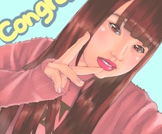キャラクター風に似顔絵描きます かわいく、かっこよくなりたいあなたへ！