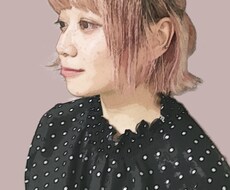 ペイント風似顔絵を提供します 大切な人や自分のプレゼントにどうぞ