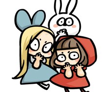 かわいいカットイラスト描きます 少し毒味のあるキャラクターや世界観が得意です。