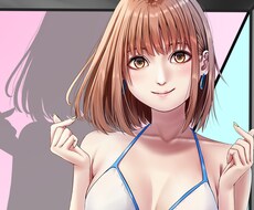 少しクセのあるかわいい女の子を描きます イメージ1