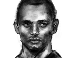 白黒デッサン調似顔絵を描きます イメージ1