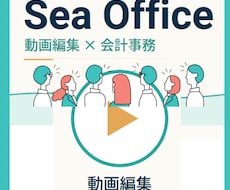 ビジネス・解説系動画のカット&テロップ編集承ります イメージ1