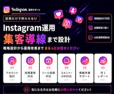 Instagram本気で１ヶ月運用代行します 投稿作業だけでなく、導線や見せ方まで一緒に整えます！