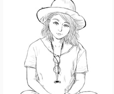 恋人や家族との想い出写真をイラストにします イメージ1