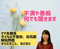 40～60代の女性の悩み・不安・愚痴何でも聞きます イメージ1