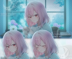 歌ってみたMV・一枚絵・グッズイラストを制作します イメージ1