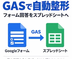 GASでフォーム回答を自動整形いたします イメージ1