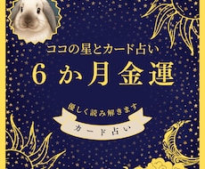 これから半年の金運の流れを丁寧に読み解きます イメージ1