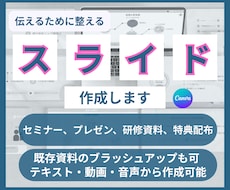 図解だから伝わる、スライド資料を作成します イメージ1