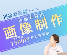 限定3名様｜1枚1500円｜医療系画像制作します バナー｜SNS広告｜インスタ投稿画像｜HP｜サムネイル等