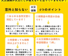 火災保険申請サポートをします イメージ1