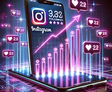 インスタフォロワー最大35,000人増やします イメージ1