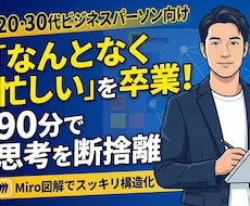 思考の構造化で「なんとなく忙しい」を解消します イメージ1