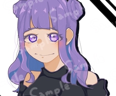SNSアイコン描かせていただきます イメージ1