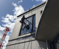 ガラス清掃のコツ・ロープ作業の相談乗ります イメージ1