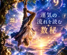 数秘鑑定｜本質と運気の流れを年月日まで読みます イメージ1