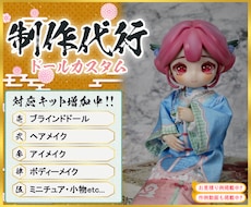 ドールメイク・カスタム致します 対象ドールにブラインドドール追加しました！