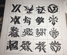 カッコいいあなた専用のロゴ作ります イメージ1