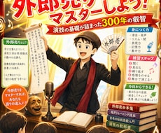 演技の基礎が詰まった外郎売りを伝授します ３００年の表現の叡智た詰まった外郎売りをマスターしましょう。