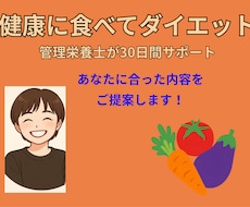 食事内容を見直して、痩せやすい身体を目指します イメージ1