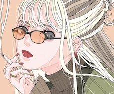 SNS用のアイコンなどにも使えるイラストを描きます イメージ1