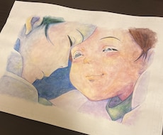 お好きなイラストに水彩画風にアレンジします イメージ1
