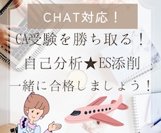 現役CAが自己分析★ES添削★魅力を引き出します イメージ1