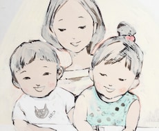 絵本用イラストを描きます 水彩画で温かみのある絵本の絵を