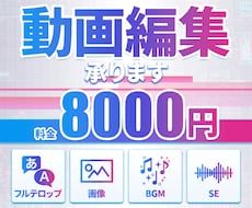 フルテロップ動画編集を承ります 高クオリティな動画を作ります！ショートもOK