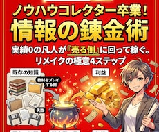 ノウハウコレクター救済 実績ゼロを武器に変えます イメージ1