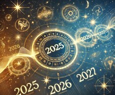 3年先まで対策バッチリ！星が示す未来予測占います 運勢の流れを3年単位で把握！未来予測年表占い