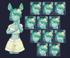 TRPGや自作ゲームの立ち絵描きます イメージ1