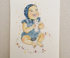 大切な方への贈り物として似顔絵かきます イメージ1
