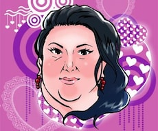 twitterやfacebookの似顔絵アイコンをお作りしますv