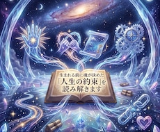 生前にあなたが魂と交わした人生の約束を読み解きます イメージ1