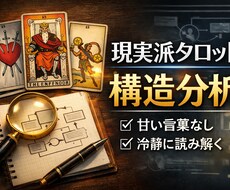 あなたの今の状況と感情を構造的に分析します