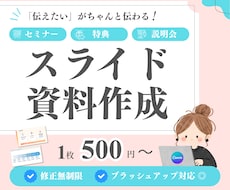 女性向けデザイン◎見る人目線で伝わる資料制作します イメージ1