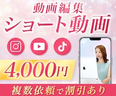 ショート動画制作！1本4,000から承ります イメージ1
