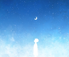 シンプル・透明感あるイラストを描きます きれいめ１枚絵✦人物・背景どちらも可能です◎