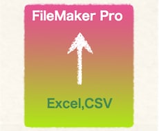 FileMakerに乗り換え！データ取り込みます Excelではもう限界！な方へ、データベースにして楽々管理！