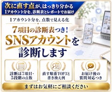 7項目の診断表つき！SNSアカウントを診断します イメージ1