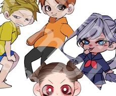 ちびキャライラストアイコン作成承ります イメージ1